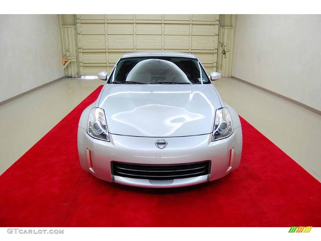 2007 350Z Enthusiast Coupe - Silver Alloy Metallic / Frost photo #3