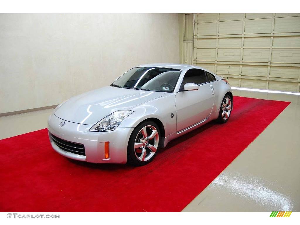 2007 350Z Enthusiast Coupe - Silver Alloy Metallic / Frost photo #4