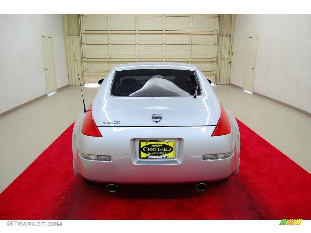 2007 350Z Enthusiast Coupe - Silver Alloy Metallic / Frost photo #6