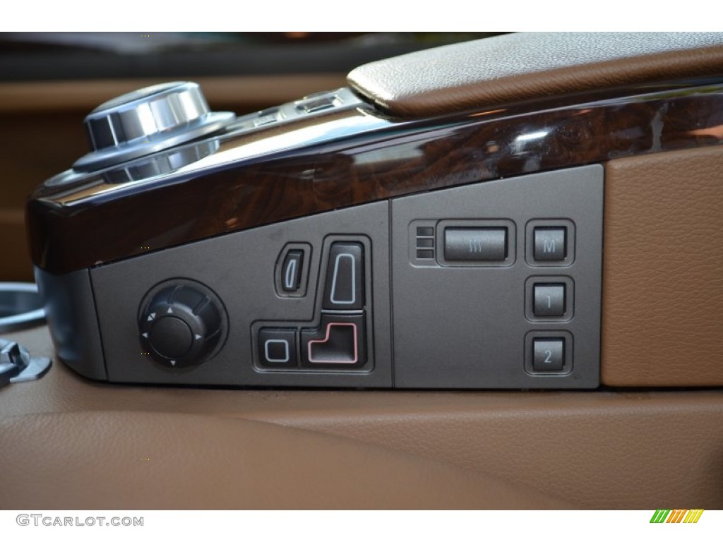 2008 7 Series 750Li Sedan - Alpine White / Natural Brown photo #15
