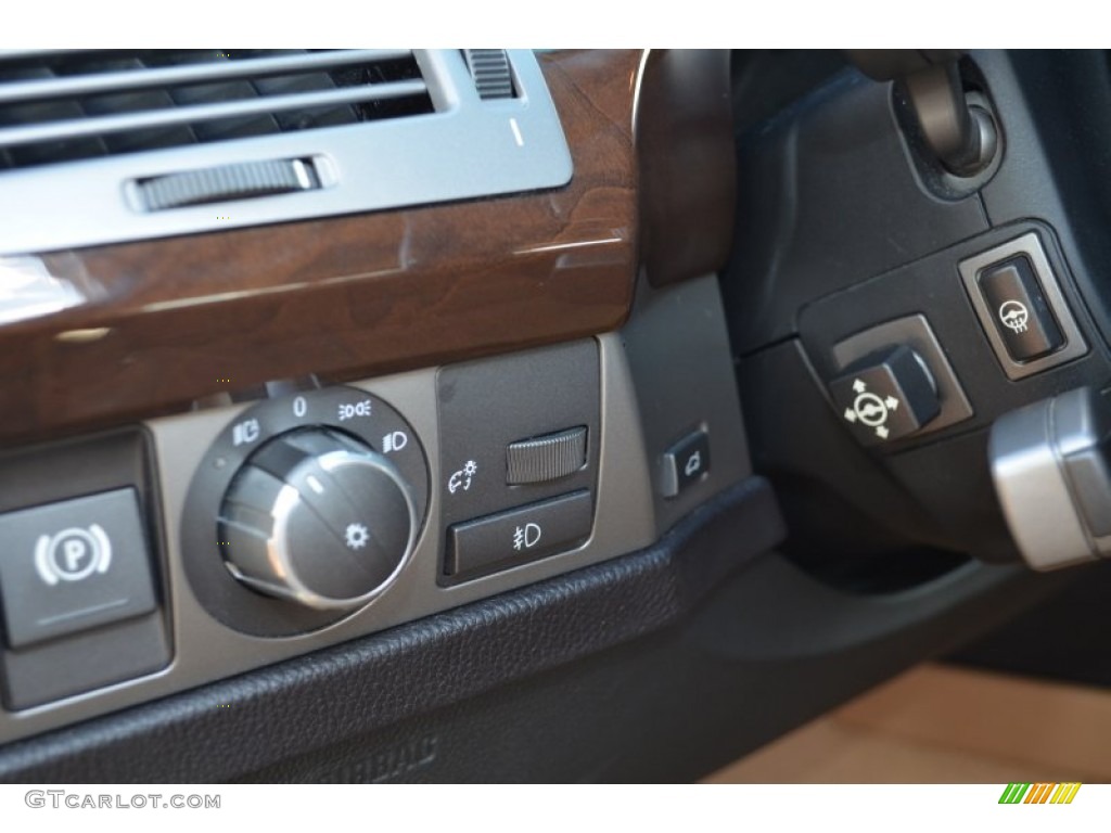 2008 7 Series 750Li Sedan - Alpine White / Natural Brown photo #16