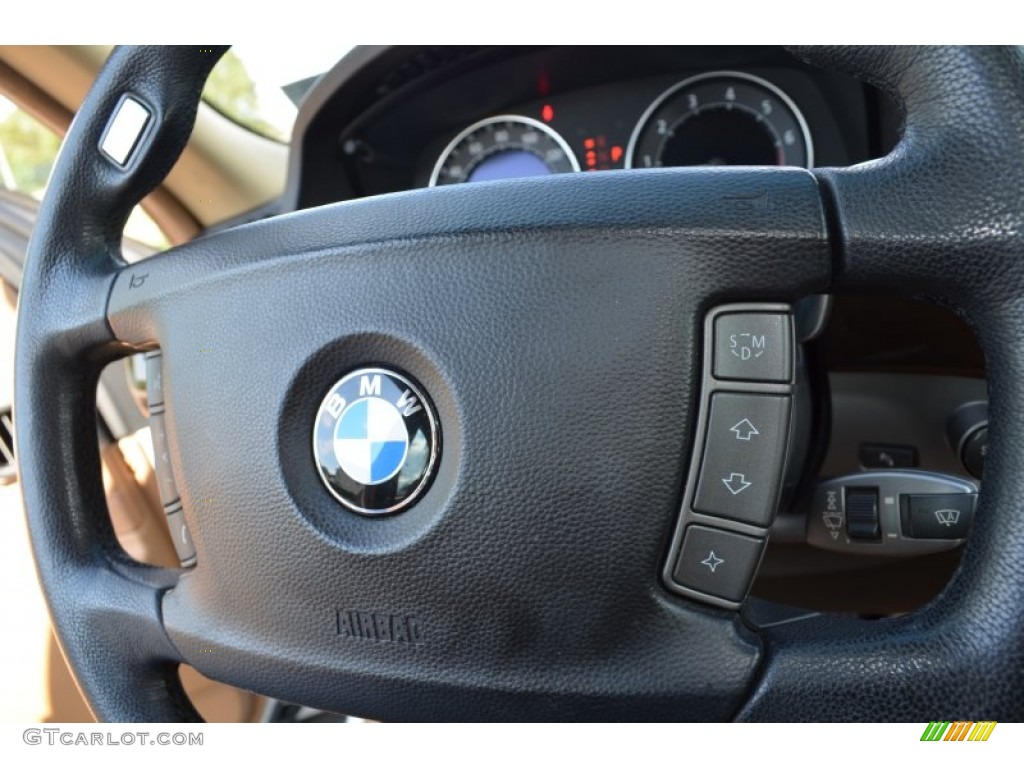 2008 7 Series 750Li Sedan - Alpine White / Natural Brown photo #17