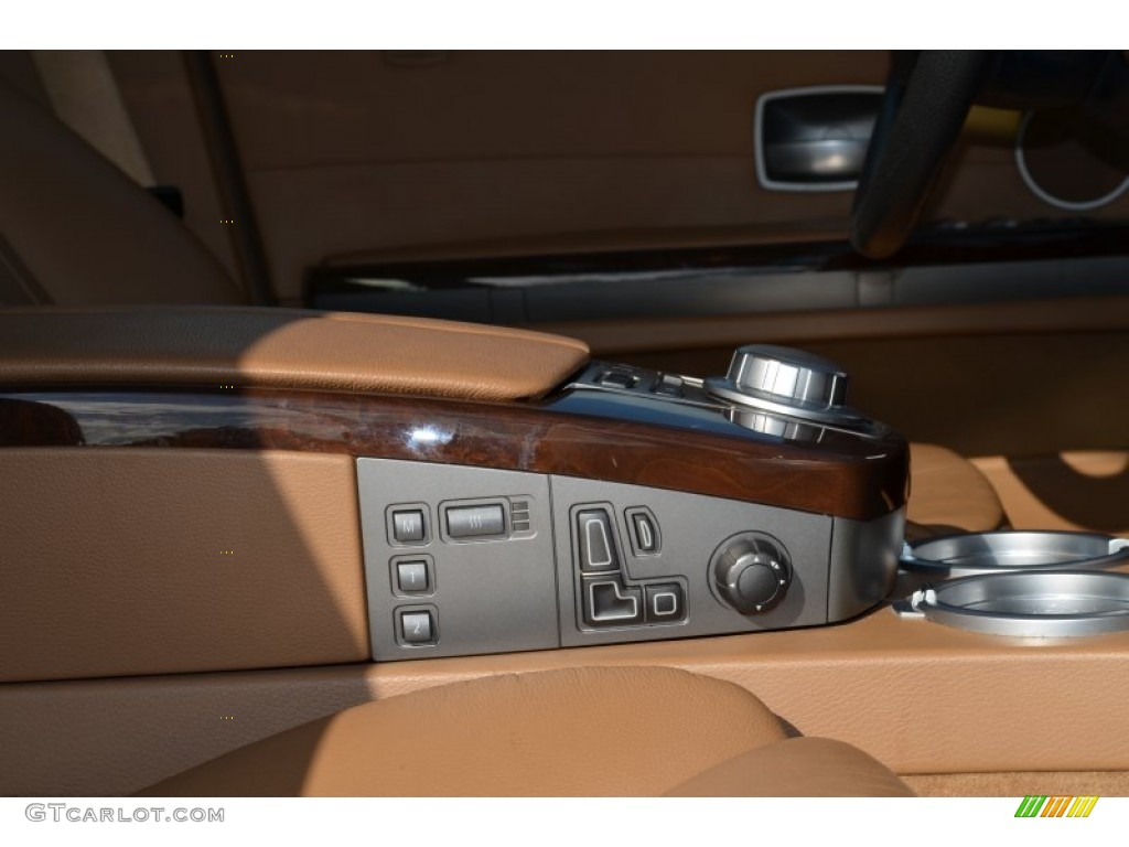 2008 7 Series 750Li Sedan - Alpine White / Natural Brown photo #24