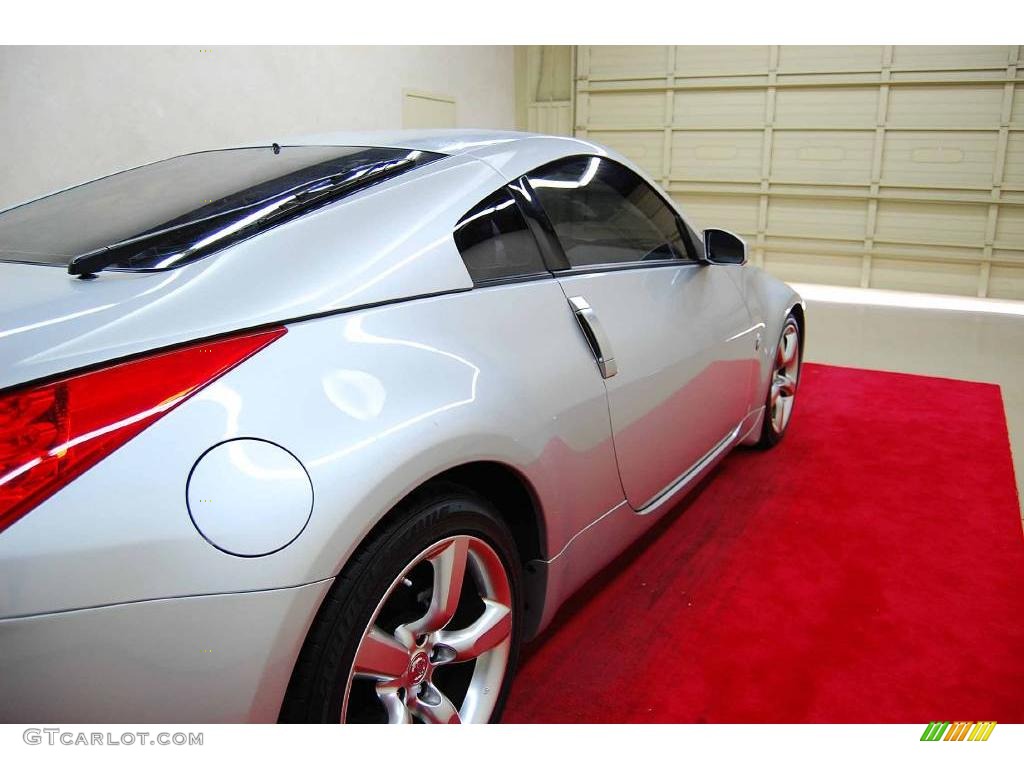 2007 350Z Enthusiast Coupe - Silver Alloy Metallic / Frost photo #8