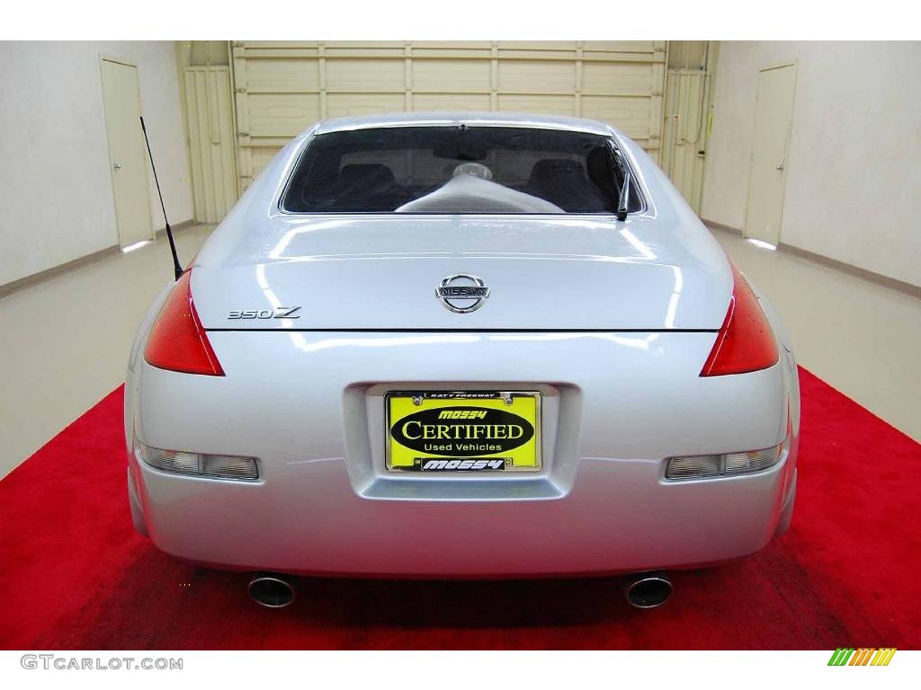 2007 350Z Enthusiast Coupe - Silver Alloy Metallic / Frost photo #9