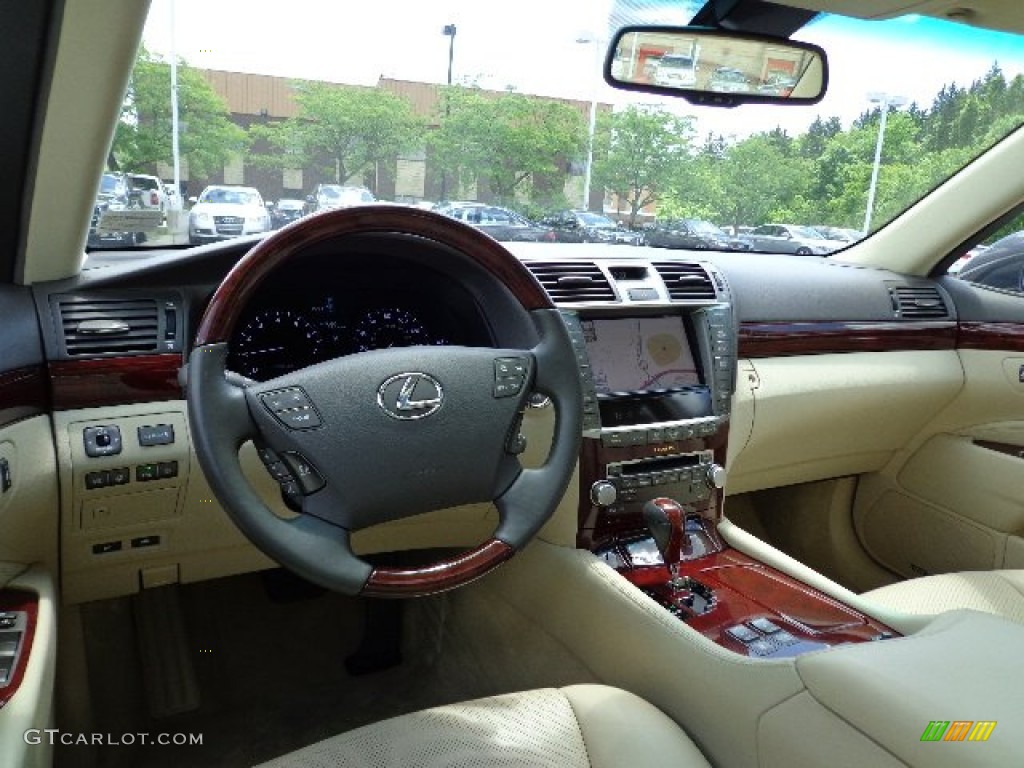 2010 Lexus LS 460 AWD Cashmere Dashboard Photo #66263259