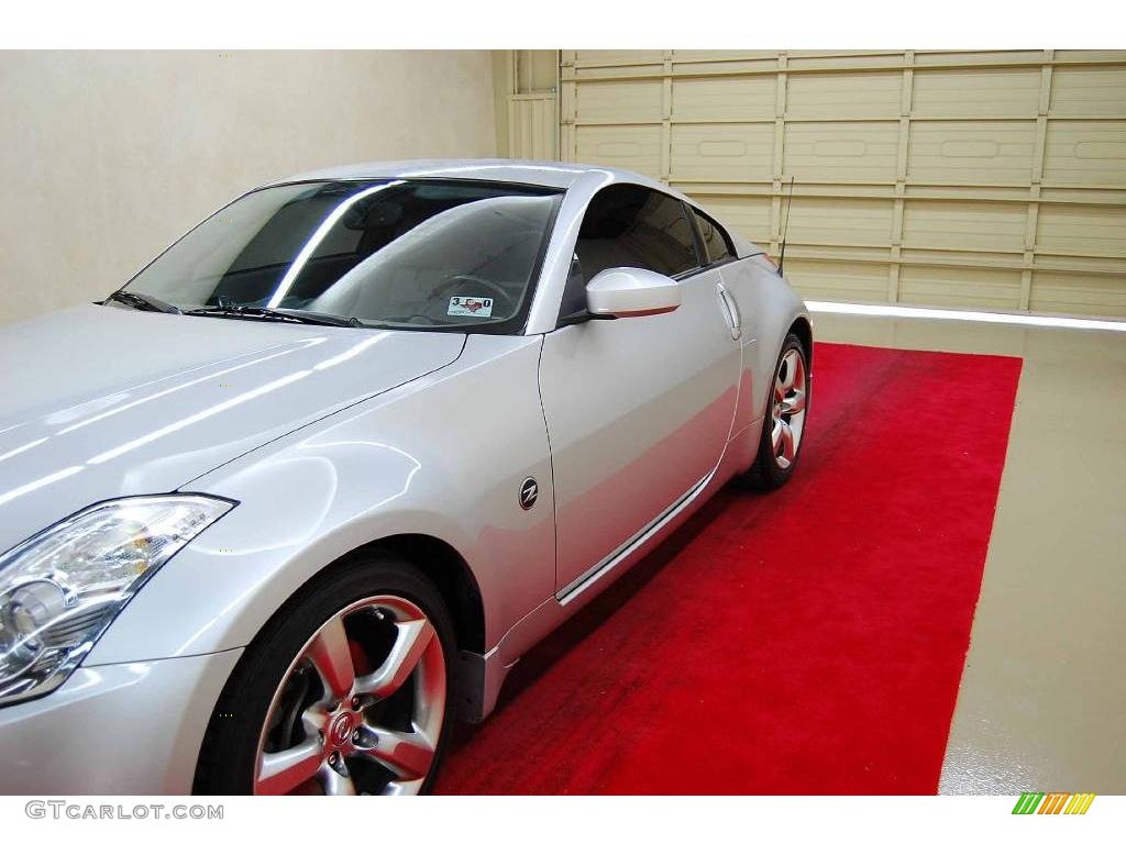 2007 350Z Enthusiast Coupe - Silver Alloy Metallic / Frost photo #13