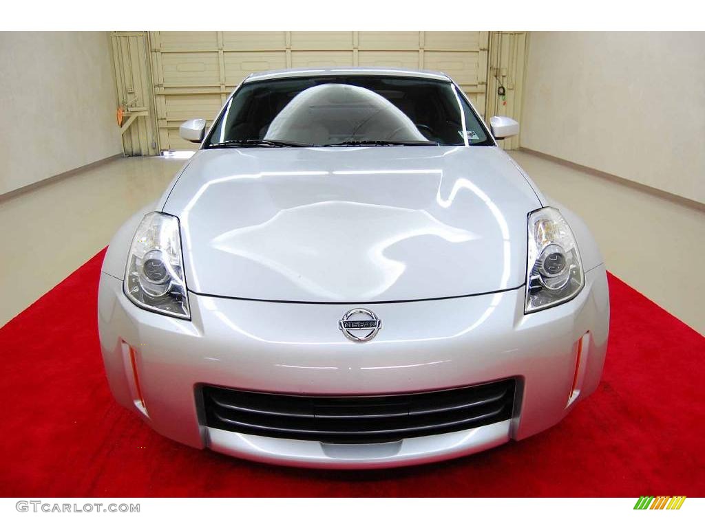 2007 350Z Enthusiast Coupe - Silver Alloy Metallic / Frost photo #14