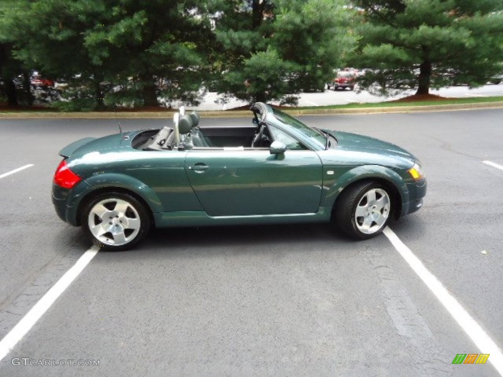 Desert Green Pearl 2001 Audi TT 1.8T quattro Roadster Exterior Photo #66263994