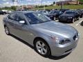 Silver Grey Metallic - 5 Series 525xi Sedan Photo No. 7