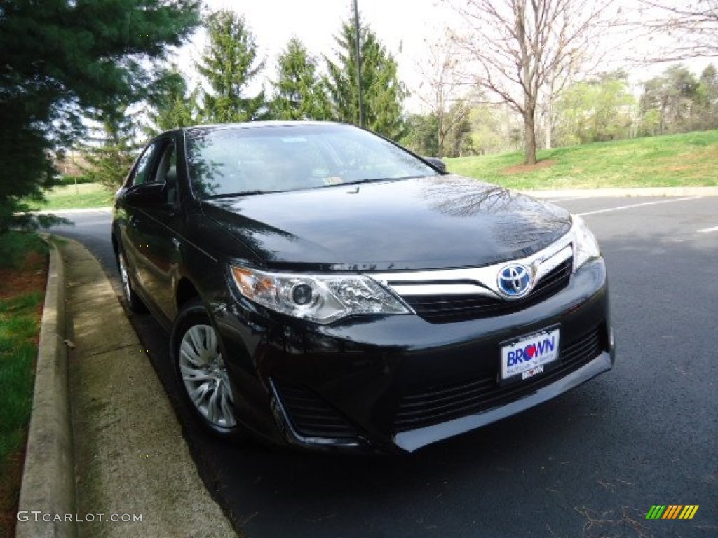 2012 Camry Hybrid LE - Cosmic Gray Mica / Light Gray photo #1