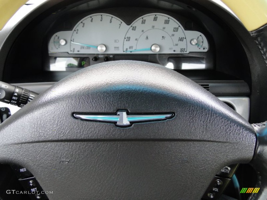 2002 Thunderbird Premium Roadster - Inspiration Yellow / Inspiration Yellow photo #16