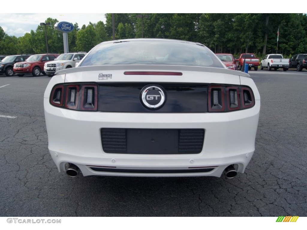 Performance White 2013 Ford Mustang GT Premium Coupe Exterior Photo #66265584