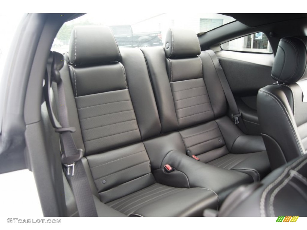 Charcoal Black Interior 2013 Ford Mustang GT Premium Coupe Photo #66265620
