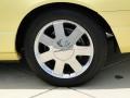 2002 Ford Thunderbird Premium Roadster Wheel and Tire Photo