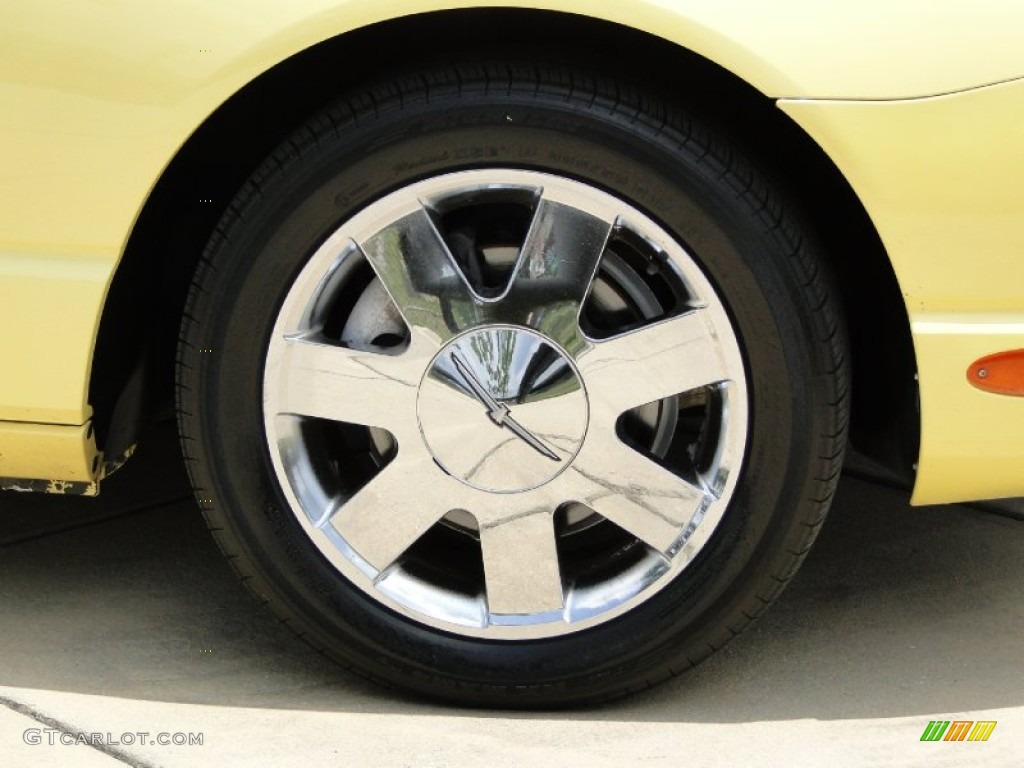 2002 Ford Thunderbird Premium Roadster Wheel Photo #66265647