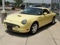 2002 Inspiration Yellow Ford Thunderbird Premium Roadster  photo #29