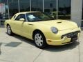 2002 Inspiration Yellow Ford Thunderbird Premium Roadster  photo #30