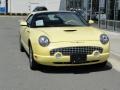 Inspiration Yellow 2002 Ford Thunderbird Premium Roadster Exterior