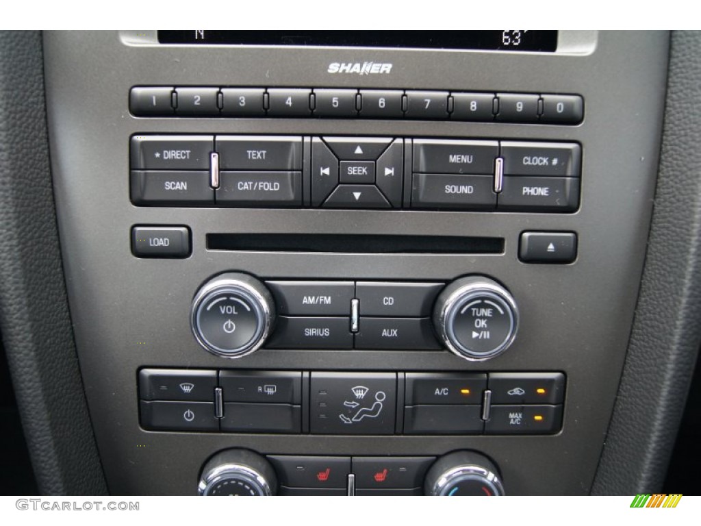 2013 Ford Mustang GT Premium Coupe Controls Photo #66265722