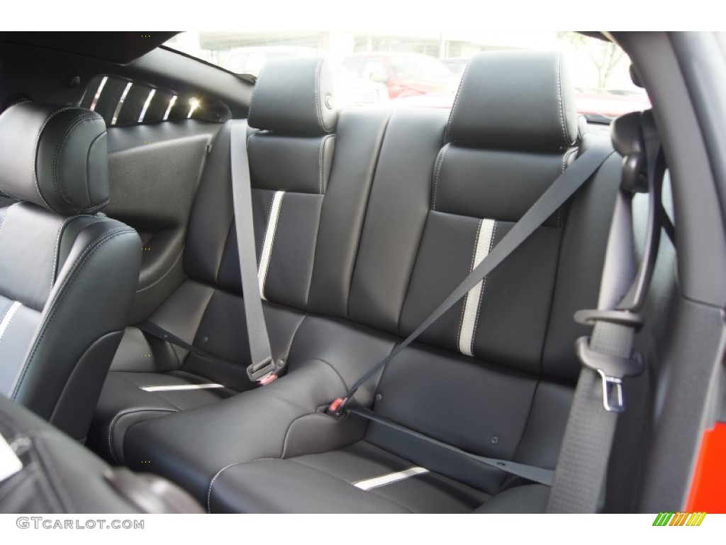 Charcoal Black/Cashmere Accent Interior 2013 Ford Mustang GT Premium Coupe Photo #66265818