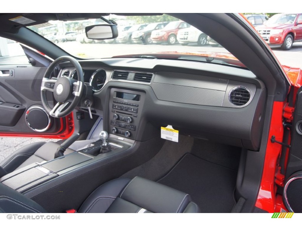 2013 Mustang GT Premium Coupe - Race Red / Charcoal Black/Cashmere Accent photo #13