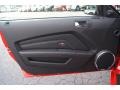 Charcoal Black/Cashmere Accent 2013 Ford Mustang GT Premium Coupe Door Panel