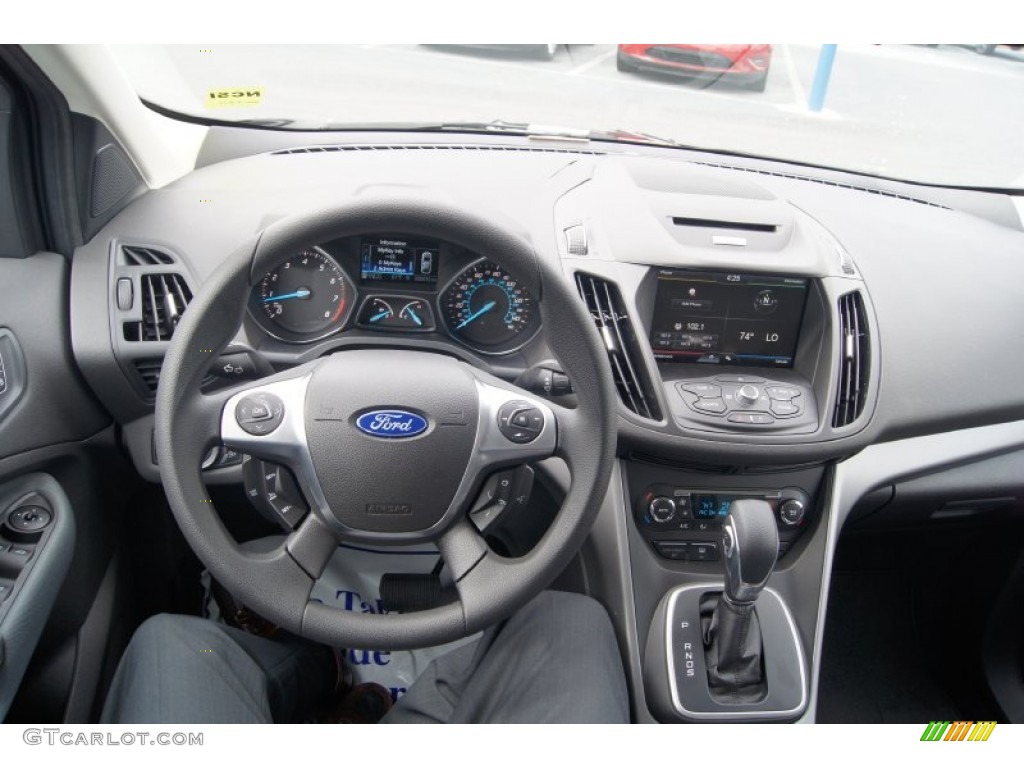 2013 Ford Escape SE 1.6L EcoBoost Charcoal Black Dashboard Photo #66266130