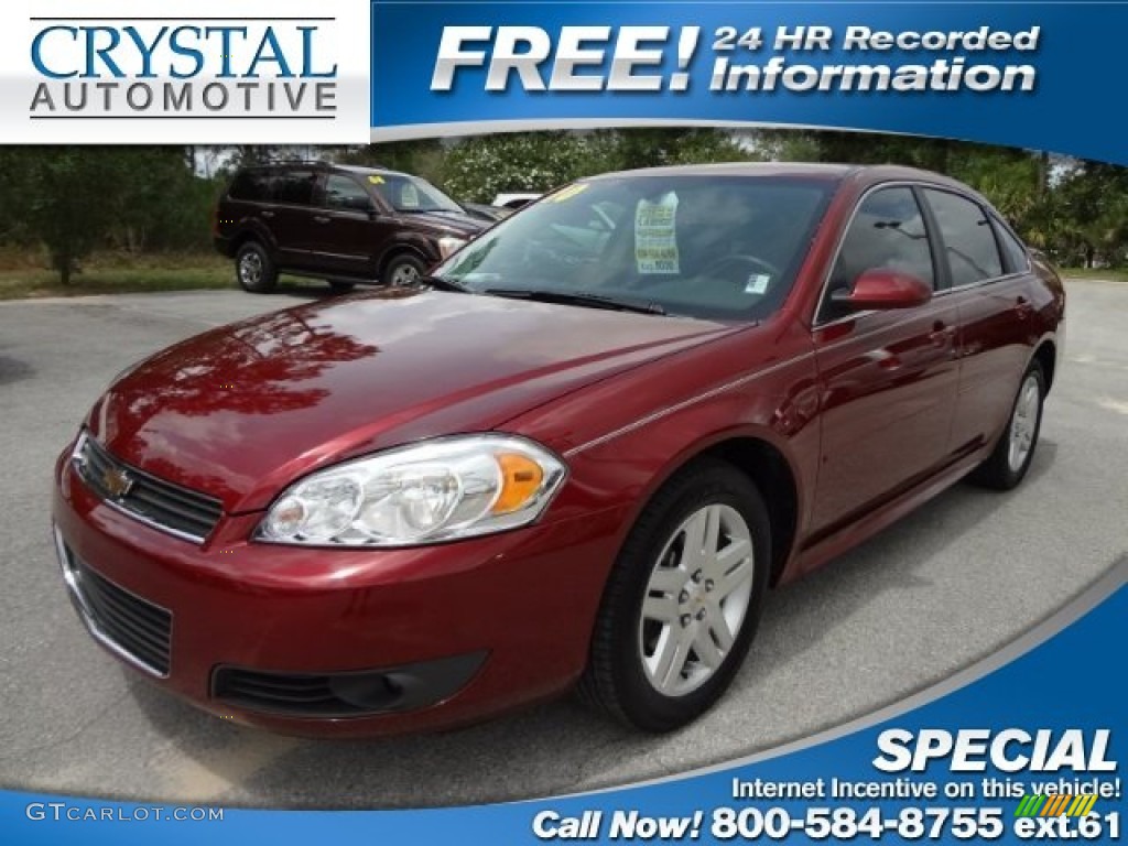 2010 Impala LT - Red Jewel Tintcoat / Ebony photo #1