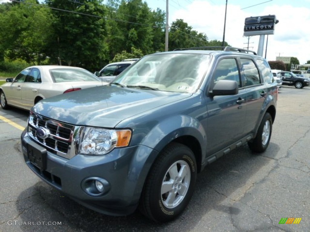 2011 Escape XLT 4WD - Steel Blue Metallic / Camel photo #1