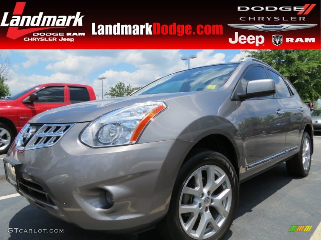 2011 Rogue SL - Platinum Graphite / Black photo #1