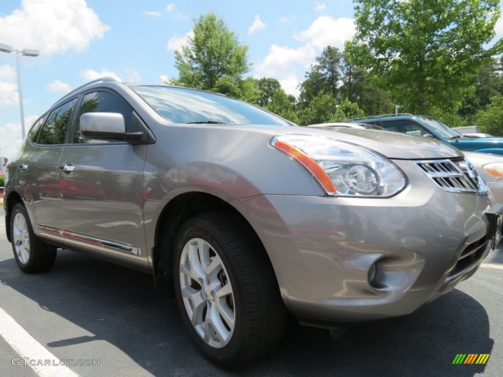 2011 Rogue SL - Platinum Graphite / Black photo #4