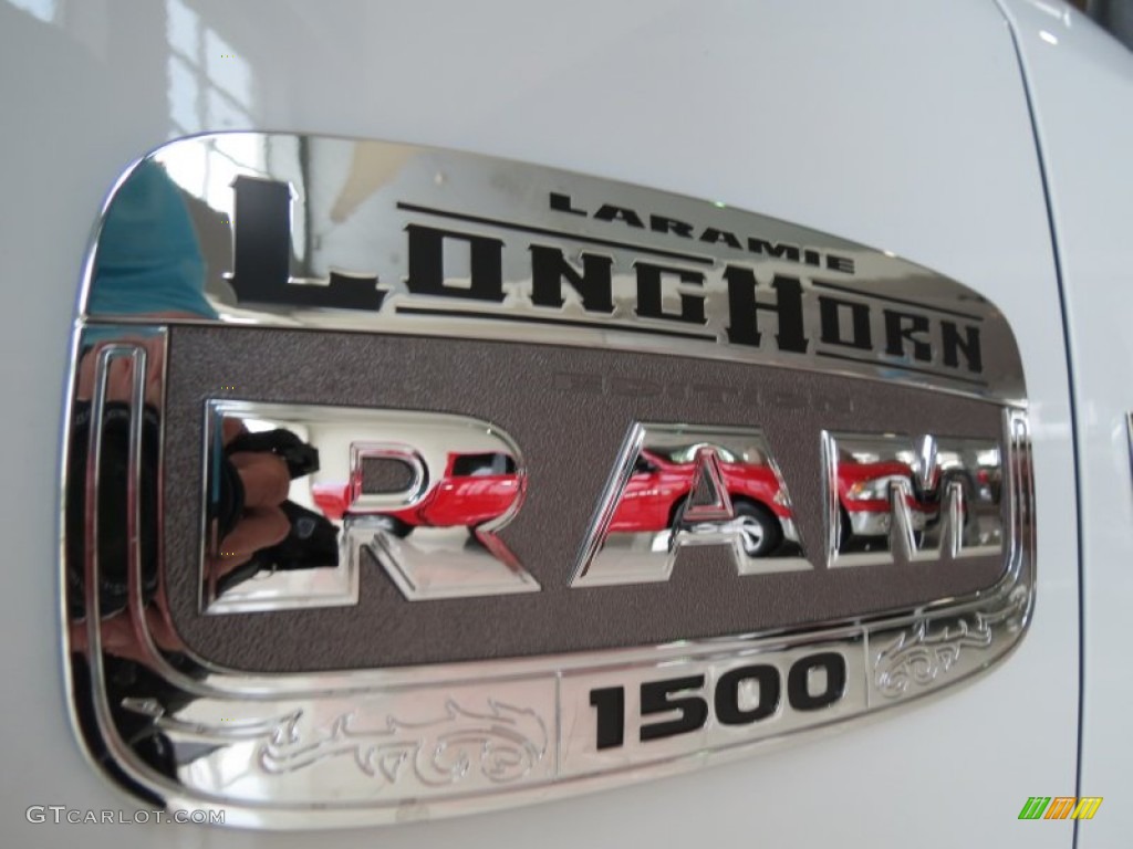 2012 Dodge Ram 1500 Laramie Longhorn Crew Cab 4x4 Marks and Logos Photo #66267708
