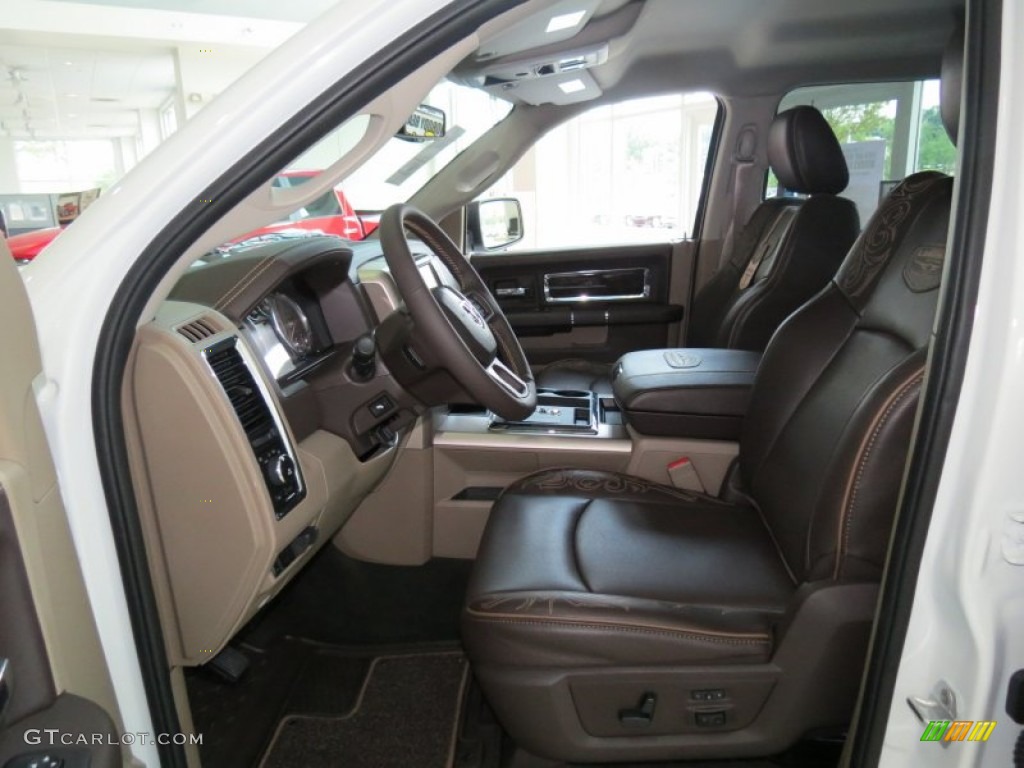 2012 Dodge Ram 1500 Laramie Longhorn Crew Cab 4x4 Interior