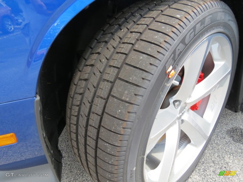 2012 Challenger SRT8 392 - Blue Streak Pearl / Dark Slate Gray photo #13