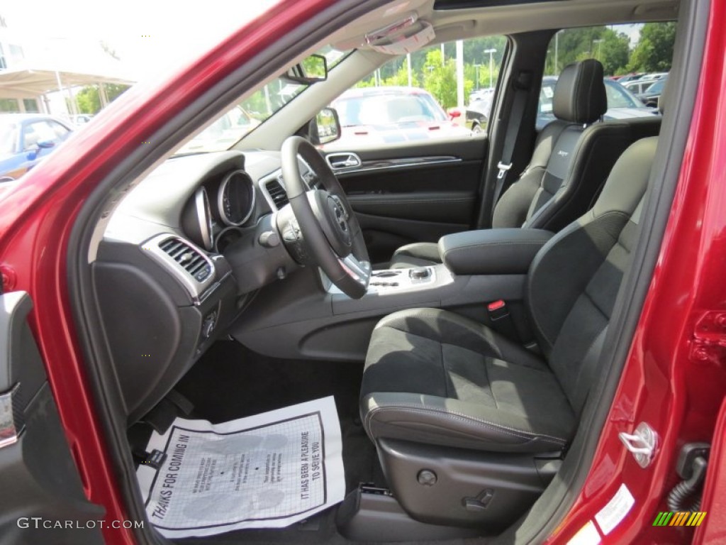 SRT Black Interior 2012 Jeep Grand Cherokee SRT8 4x4 Photo #66269320