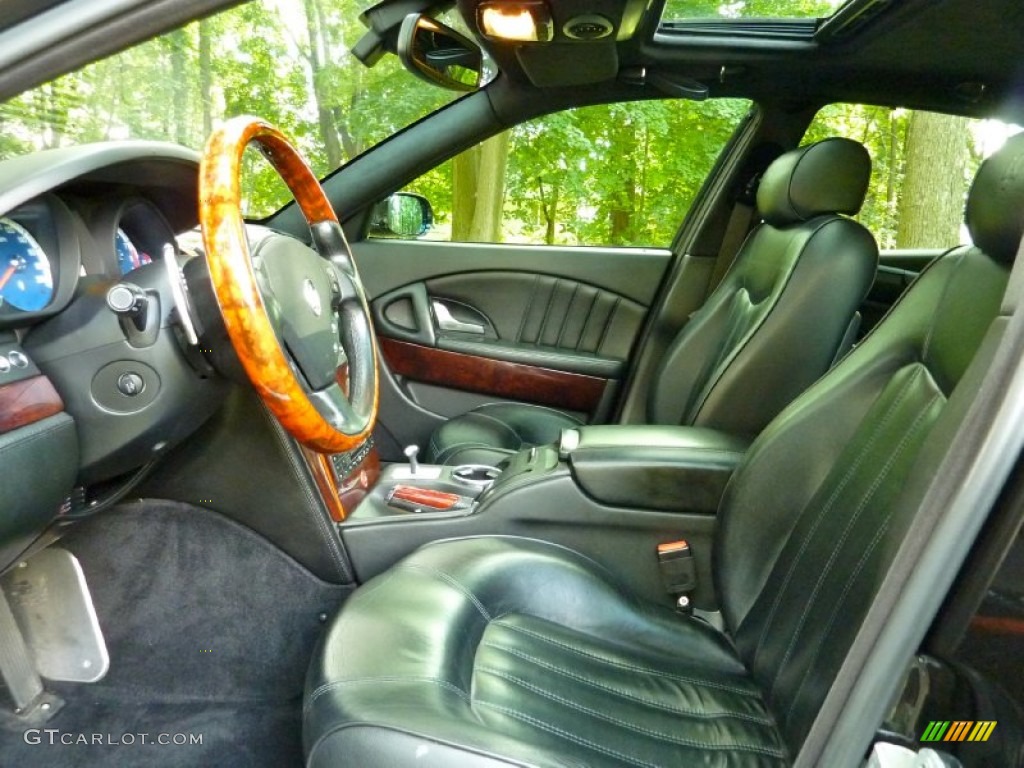 Nero Interior 2006 Maserati Quattroporte Standard Quattroporte Model Photo #66269611