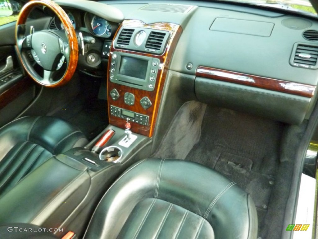 2006 Maserati Quattroporte Standard Quattroporte Model Nero Dashboard Photo #66269621