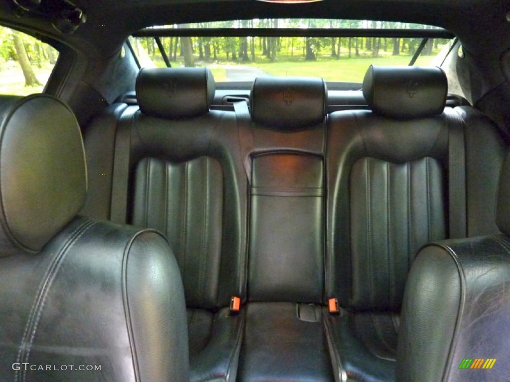 Nero Interior 2006 Maserati Quattroporte Standard Quattroporte Model Photo #66269654