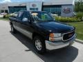 Onyx Black 2002 GMC Sierra 1500 SLT Extended Cab 4x4