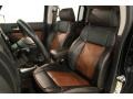 Ebony/Morocco Brown Front Seat Photo for 2009 Hummer H3 #66270372