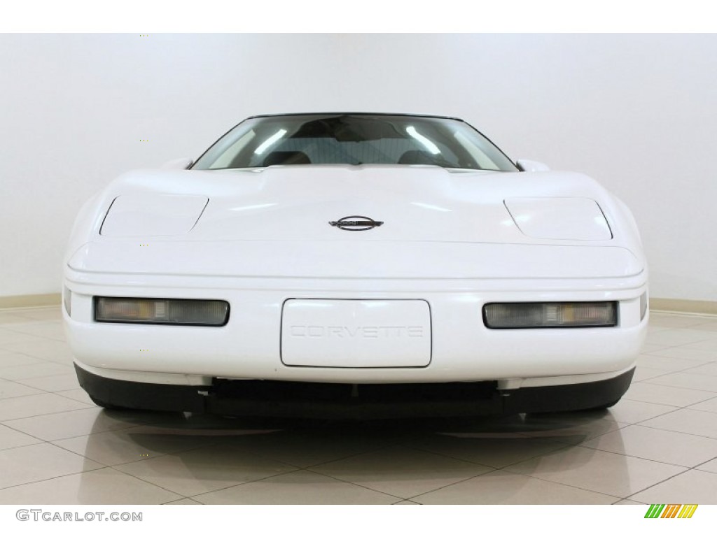 1996 Corvette Coupe - Arctic White / Black photo #4