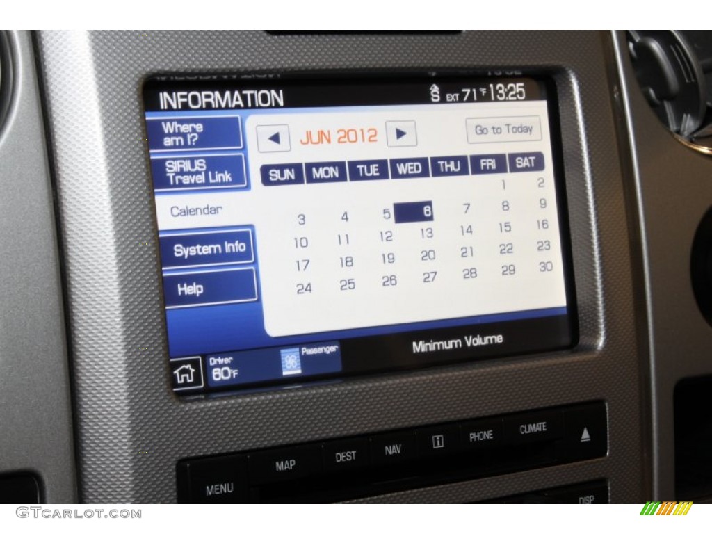 Navigation System's screen 2011 Ford F150 Limited SuperCrew 4x4 Parts