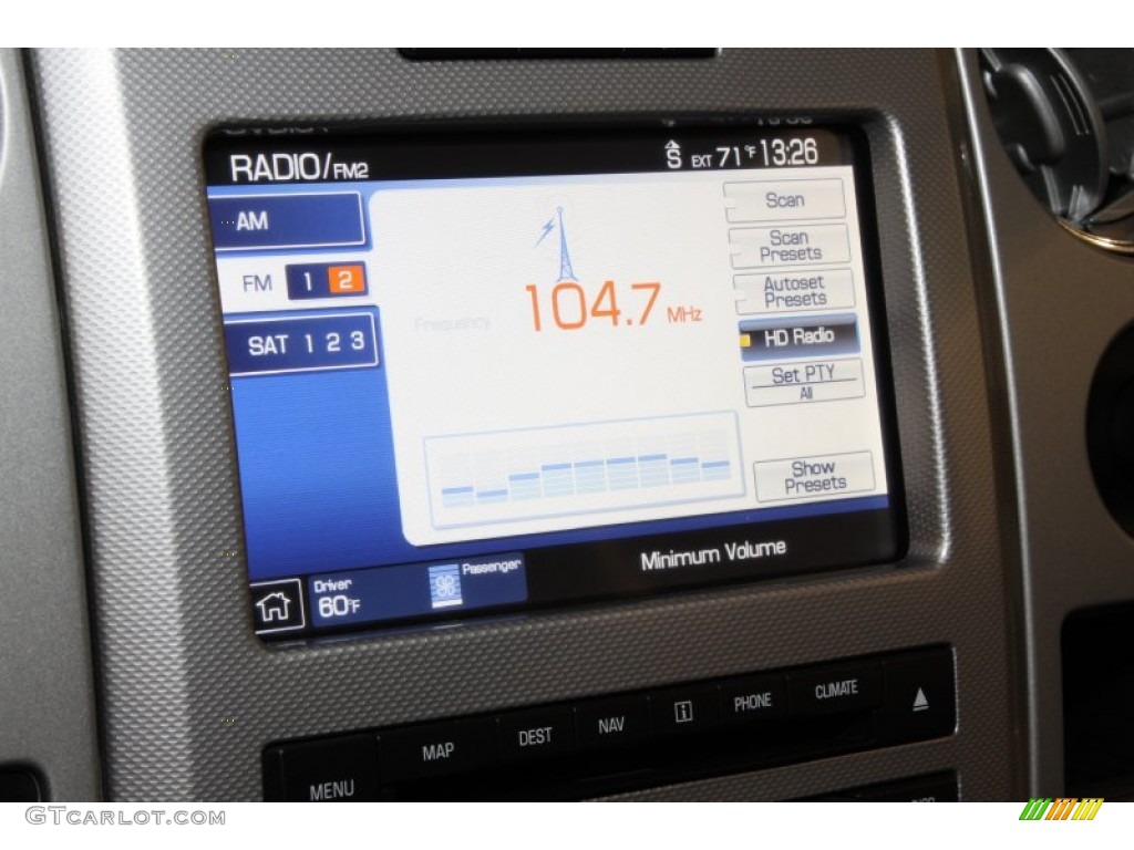 2011 Ford F150 Limited SuperCrew 4x4 Audio System Photo #66270688