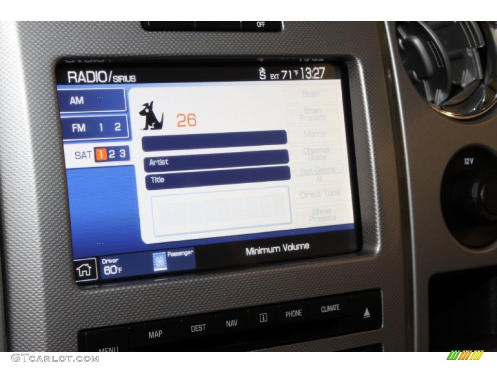 2011 Ford F150 Limited SuperCrew 4x4 Audio System Photo #66270691