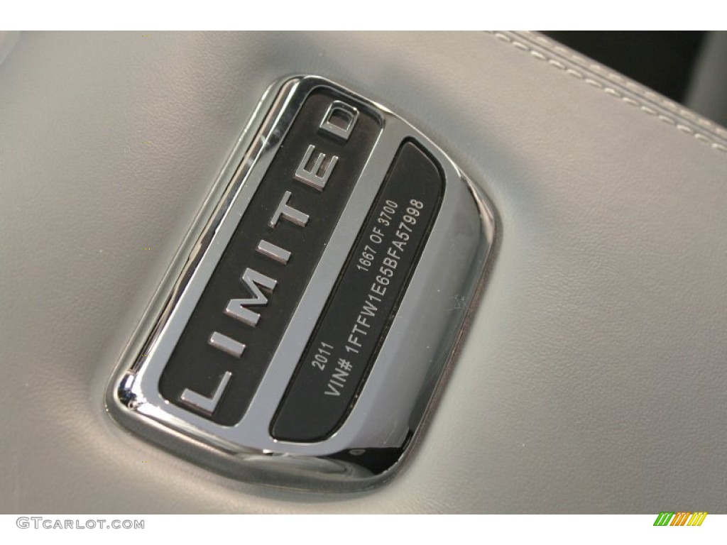 2011 Ford F150 Limited SuperCrew 4x4 Marks and Logos Photo #66270712
