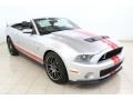 Ingot Silver Metallic 2012 Ford Mustang Shelby GT500 SVT Performance Package Convertible Exterior