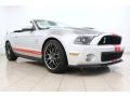 Ingot Silver Metallic 2012 Ford Mustang Shelby GT500 SVT Performance Package Convertible Exterior