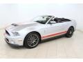 Ingot Silver Metallic 2012 Ford Mustang Shelby GT500 SVT Performance Package Convertible Exterior