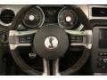 2012 Ford Mustang Charcoal Black/Red Interior Steering Wheel Photo